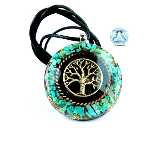 Árbol de la vida turmalina turquesa