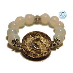 PULSERA LUNA EN OPALINA