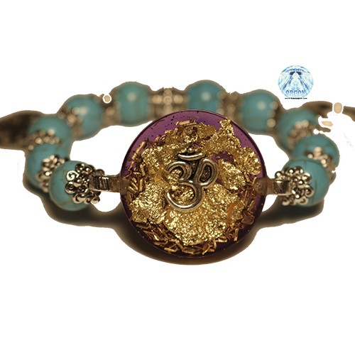 PULSERA OM TURQUESA